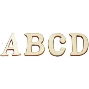Brass Alphabets Rear Fix