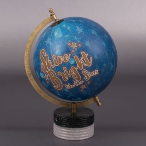 Stars Blue Globe